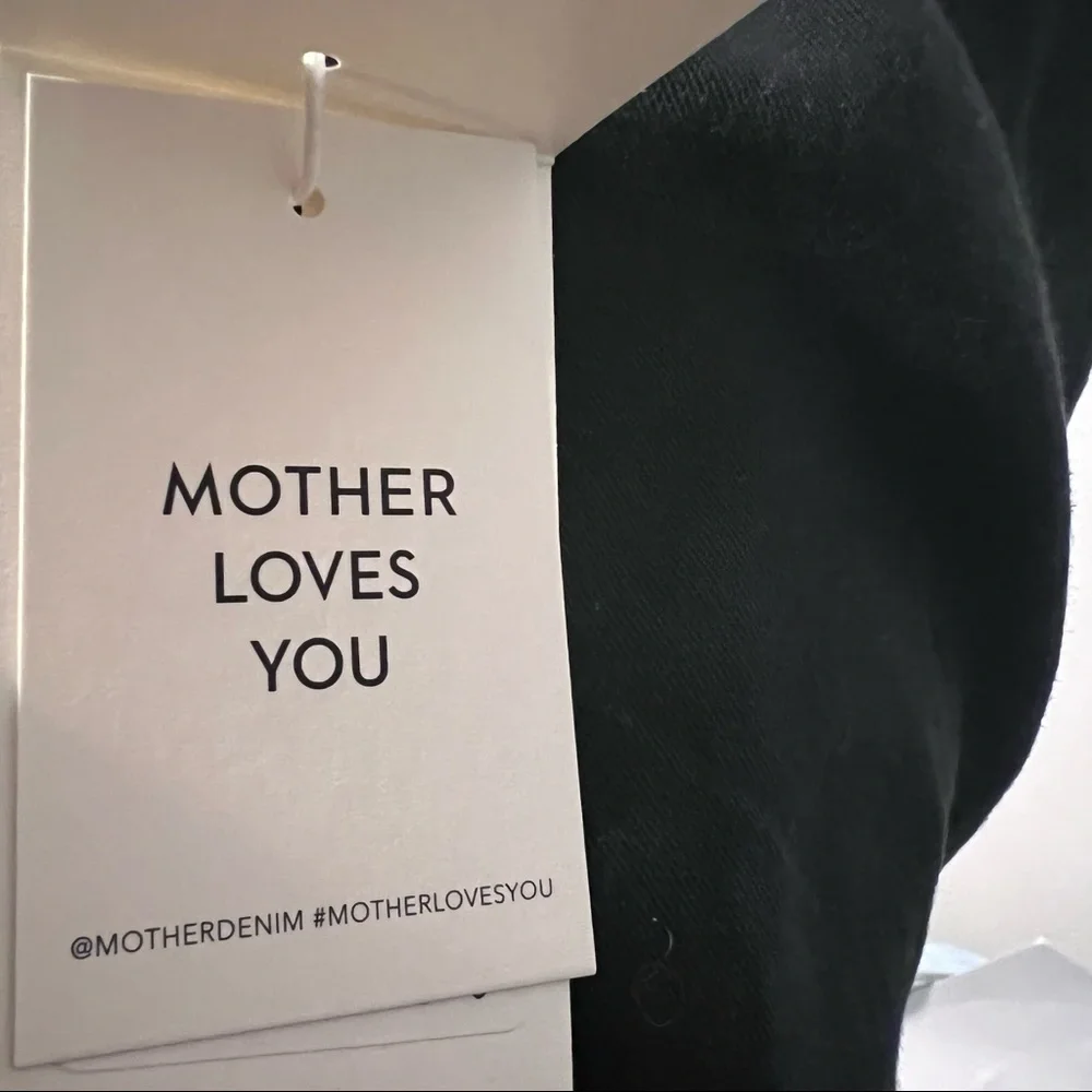 MOTHER the springy ankle Casual Pants faded black 1582 - Picture 8 of 10